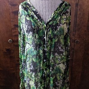 Casual Studio Button Down Top